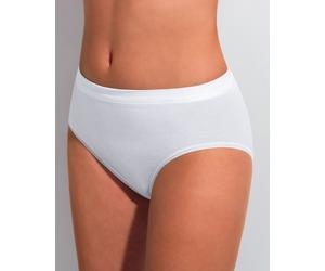 Pompadour Poesie Midislip 3er Pack | 40 | Weiss (PO-0060)