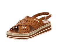 Pons Quintana Espadrilles Sandalen für Damen, braun, Größe 36 EU