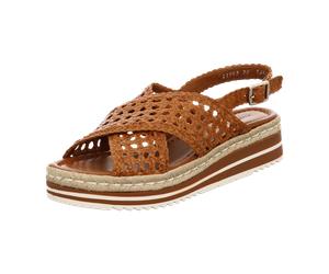 Pons Quintana Espadrilles Sandalen für Damen, braun, Größe 37 EU