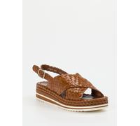 Pons Quintana Keilsandalette in braun in Größe: 37 für Damen