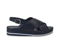 Pons quintana Sandalette 9783.T00, gelocht/geflochten, Blau, Damen EU 39