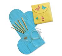Pony Absolute Maple Set Yellow Tunesisches Häkelnadel Set 32807