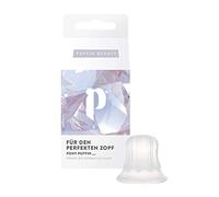 pony puffin CRYSTAL | Für den perfekten Zopf voller Volumen & Halt - Made in Germany | Latexfrei & vegan | Hebt Deinen Zopf auf das nächste Level | Transparent für alle Haarfarben