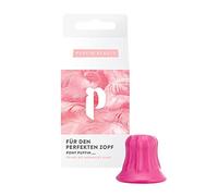 pony puffin FLAMINGO | Für den perfekten Zopf voller Volumen & Halt - Made in Germany | Latexfrei & vegan | Hebt Deinen Zopf auf das nächste Level | Pink für alle Haare