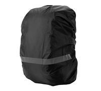 Poo4kark 10-70L Wasserdichter Regenschutz Bergsteigen Rucksack Waterproof Rain Cover Outdoor Reflektierend Wanderrucksack XS-XL Regenschutz für Radfahren/Wandern/Camping/Reisen (Black, L)