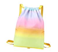 Pool Bags, Drawstring Backpack, 14.17x5.51x18.9 Inches Portable & Large Capacity, Breathable Tote for Water Sports, Swimming, Gym, and Casual Outdoor Activities With Friends