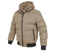 Poolman Hooded Winterjacke Fullerton (Sale) beige, Größe M, Herren, mit Kapuze