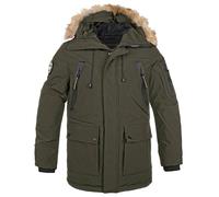 Poolman Winter Parka Creston (Sale) oliv, Größe M, Herren, Synthetik