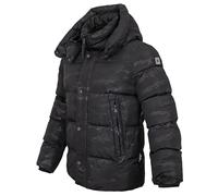 Poolman Winterjacke Camo Zip Hood (Sale) blackcamo, Größe M, Herren, Synthetik