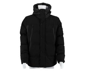 Poolman Winterjacke mit Kapuze P2304.727 (warm wattiert, leicht) schwarz Herren, Größe M
