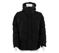 Poolman Winterjacke mit Kapuze P2304.727 (warm wattiert, leicht) schwarz Herren, Größe XL