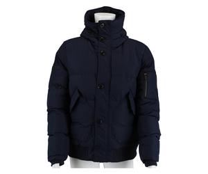 Poolman Winterjacke mit Kapuze P2304.731 (warm wattiert, leicht) navyblau Herren, Größe XXL