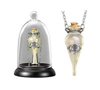 Pop Icon - Harry Potter - Halskette mit Anhänger + Schmuckvitrine - Felix Felicis - Flüssiges Glück für Harry Potter Fans - Unisex-Erwachsene - Schmuckset