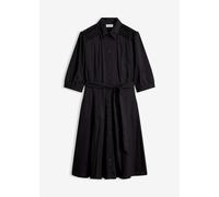 Hemdblusenkleid mit Spitze und Bindeband 50