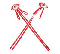 POPETPOP 1 Paar Japanische Haarspangen mit Quasten und Blumenfächer Leichte Haarnadeln aus Langlebigem Material für Damen und Teenager Haarschmuck für Alltag Party und Fotoshooting