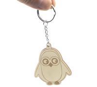 POPETPOP 10 Stück Schlüsselanhänger mit Cartoon Tiermotiv Leichte und Tragbare Pinguin Anhänger Niedlich für Kinderjacken und Geschenk Geeignet