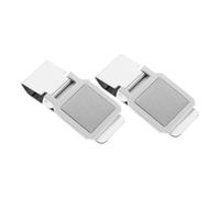 POPETPOP 2 Stück Edelstahl Geldklammern Rostfrei Formstabil Praktischer Geldclip Zur Aufbewahrung Von Bargeld Und Karten Vielseitig Für Alltag Und Reisen