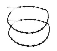 POPETPOP 2 Stück Kurze Herz Choker Halsketten Aus Geschmeidigem Material Sichere Passform Für Damen Und Mädchen Schlichtes Design Für Alltag Und Festliche Anlässe