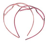 POPETPOP 2 Stück pack Damen Haarbänder Brillen Design Modische Stirnbänder aus Angenehm Weichem Material Vielseitige Haaraccessoires für Make Up Sport und Alltag
