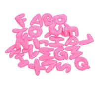 POPETPOP Aufbügelbare Buchstaben Patches Vielseitige Gestickte Alphabet Aufnäher aus Polyester 26 Stück zum Personalisieren von Kleidung und Socken zum Basteln und Verschenken