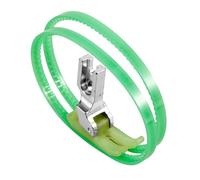 POPETPOP Doppelwalzen Nähfuß Ersatz aus Verschleißfestem Material Kompatibel mit Haushalts Nähmaschinen für Quilten Patchwork und Selbstgemacht Nähprojekte