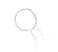 POPETPOP Elegantes Perlenhaarband aus Abs für Braut und Brautjungfer Wunderschöner Haarschmuck für Hochzeit und Fotoshootings Weißes Haaraccessoire mit Zartem Design