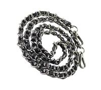 POPETPOP Ersatzkette für Taschen Schultertaschenkette Kettenriemen Metall Praktisch und Stilvoll als Ersatzriemen für Schultertasche Mit Removable Fastening Metal Buckle Design