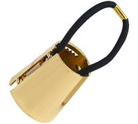POPETPOP Haargummi aus Metall mit Elastischem Design und Sicher für Haar Goldfarbener Pferdeschwanzhalter aus Legierung für Mädchen und Babys Beim Yoga