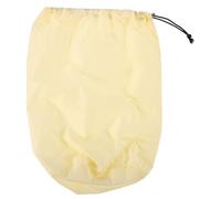 POPETPOP Kleidersack aus Nylon mit Kordelzug Leichter Aufbewahrungsbeutel für Windbreaker und Regenmäntel für Outdoor und Zuhause Beige 16,5x33cm