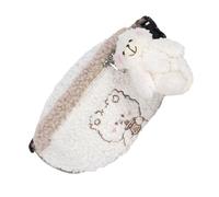 POPETPOP Kleine Plüschige Gürteltasche mit Bärenmuster Mädchen Bauchtasche aus Weichem Plüsch Aufbewahrungstasche für Alltag Reisen und Schule