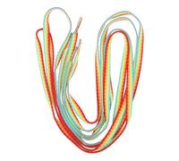 POPETPOP Regenbogen Sport Schnürsenkel aus Polyester Strapazierfähig und Dekorativ 1 Paar für Turnschuhe und Canvas Schuhe als Geschenk zu Weihnachten oder Geburtstag