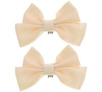 POPETPOP Schuhclips Dekoration Abnehmbare Schleifen 2 Stück Wie Valentinstag aus Stoff und Edelstahl Vielseitige Schuhschnallen für Flache Schuhe für Besondere Anlässe