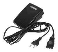 POPETPOP Universelles Nähmaschinen Fußpedal mit Rundem Dreilochstecker 220v Eu Stecker Robustes Fußpedal für Präzise Geschwindigkeitsregelung Multifunktional für Vorwärts Rückwärts