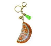 Popfizzy Kristall-Schlüsselanhänger für Frauen und Mädchen, Bling-Rucksack-Schlüsselanhänger, bezauberte Geldbörsen-Charms, Taschen-Charms, handgefertigte Geschenke, One Size