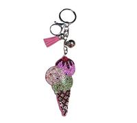 Popfizzy Strass-Accessoires für Frauen - glitzernde Schlüsselanhänger, niedlicher Geldbörsen-Anhänger für Handtaschen, One Size