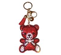 Popfizzy Strass-Schlüsselanhänger für Frauen und Mädchen, glitzernde Rucksack-Schlüsselanhänger, Geldbörsen-Charms, funkelnder Schlüsselanhänger, lustige Schlüsselanhänger Geschenke, One Size