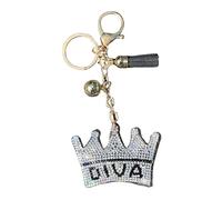 Popfizzy Strass-Schlüsselanhänger für Frauen und Mädchen, glitzernder Taschenanhänger, glitzernder Geldbörsenanhänger, Rucksackanhänger, Geschenke für Frauen, Large