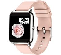 Popglory Smartwatch für Damen Herren, Fitness Tracker 1.4 Zoll Touch-Farbdisplay mit Blutdruckmessung Fitness Armbanduhr mit Pulsuhr Schlafmonitor IP67 Wasserdicht Sportuhr Schrittzähler