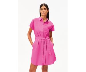 POPLIN LARISAANA MINI-KLEID | 100% Bio-Baumwolle - pink (S)