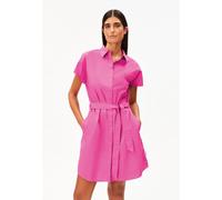 POPLIN LARISAANA MINI-KLEID | 100% Bio-Baumwolle - pink (XS)