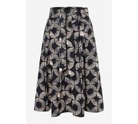 Poplin Print Skirt 42