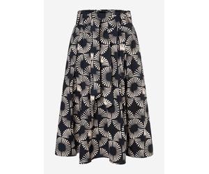 Poplin Print Skirt 42