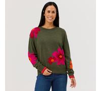 Poppy Sweater Strickpullover Damen - hunter - L