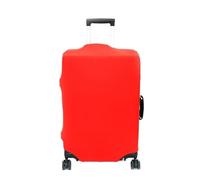 POQAX 1 Stück elastische Reisegepäckabdeckung for Gepäckbedarf, 18-28 Zoll Anti-Staub-Kofferschutzabdeckung(Red,22-24 inch)