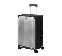 POQAX 1 Stück PVC-Gepäckschutzhülle, 20-30 Zoll praktische transparente Schutzhülle im Reißverschlussstil for Rollkoffer(30 inch)
