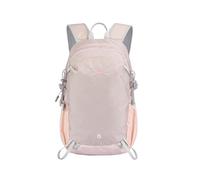 PORRASSO 15L Leichter Wanderrucksack Atmungsaktiver Outdoor Tagesrucksack Nylon Mehrtaschen Rucksack für Camping Reisen Täglichen Gebrauch Rosa