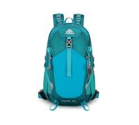 PORRASSO 25/35 L Wanderrucksack Trekkingrucksack Wasserdichtes Haltbares Nylon Rucksack Reiserucksack Backpack für Damen Herren Camping Klettern Reisen Outdoor-Sportarten Blau A