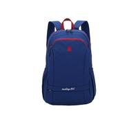 PORRASSO 25L Faltbarer Rucksack Leichter Wasserdichter Rucksack Nylon Casual Tagesrucksack mit Nass-Trocken Trennung Tasche für Reisen Wandern Den Täglich Gebrauch Marineblau