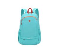 PORRASSO 25L Faltbarer Rucksack Leichter Wasserdichter Rucksack Nylon Casual Tagesrucksack mit Nass-Trocken Trennung Tasche für Reisen Wandern Den Täglich Gebrauch Seeblau