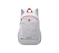 PORRASSO 25L Faltbarer Rucksack Leichter Wasserdichter Rucksack Nylon Casual Tagesrucksack mit Nass-Trocken Trennung Tasche für Reisen Wandern Den Täglich Gebrauch Hellgrau